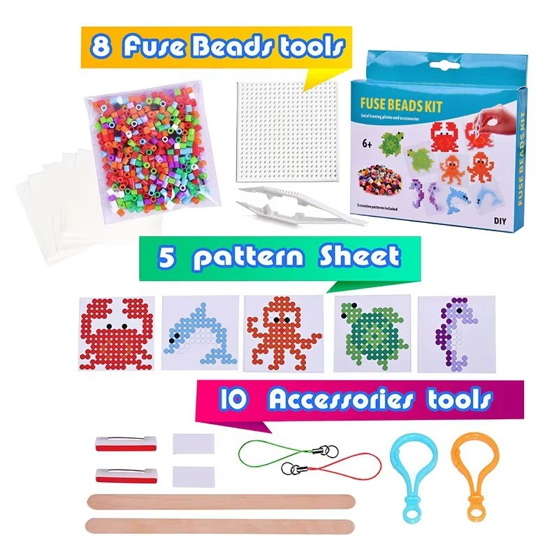 5mm Themed Fuse Beads Kit For Kids suppliers